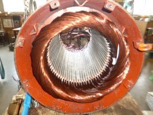 Bobinage précis des enroulements d’un moteur électrique