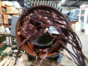 réparation moteur bobinage