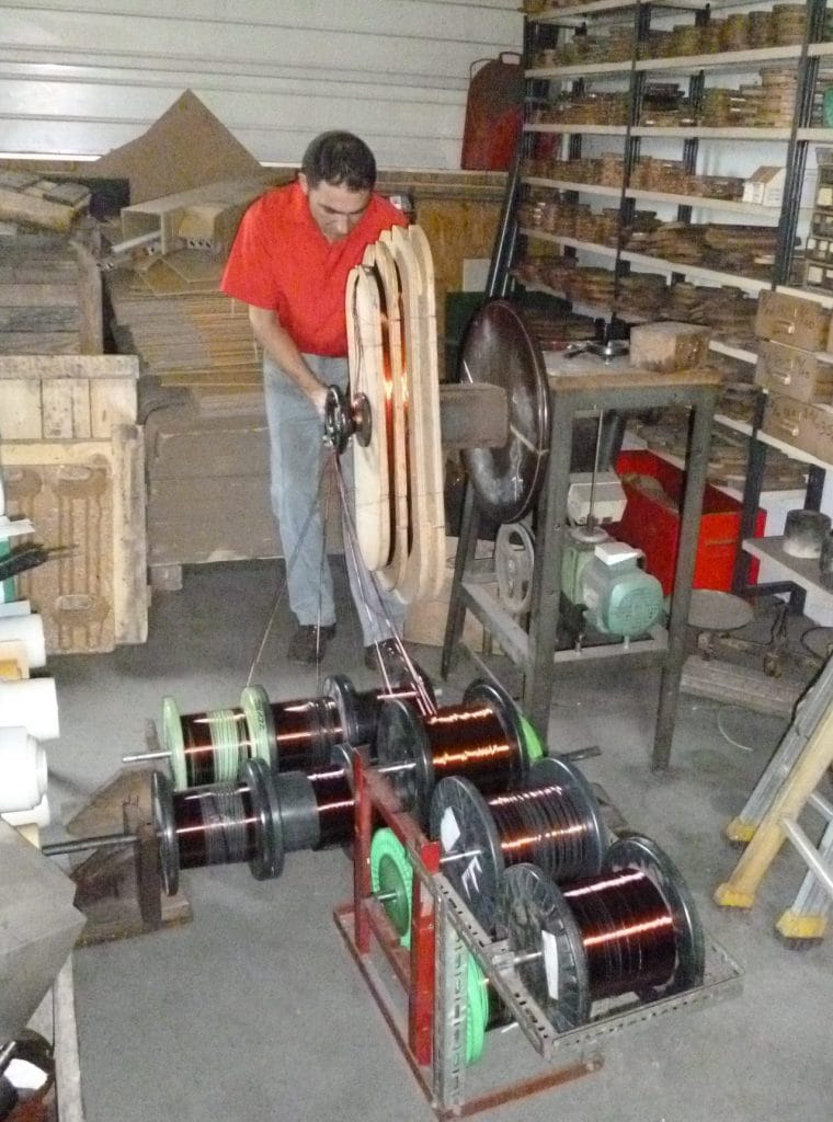 bobinage moteur 160 kw 21600