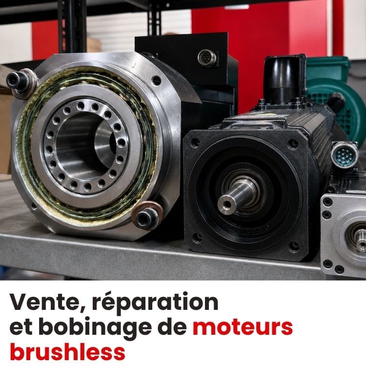 réparation moteur brushless