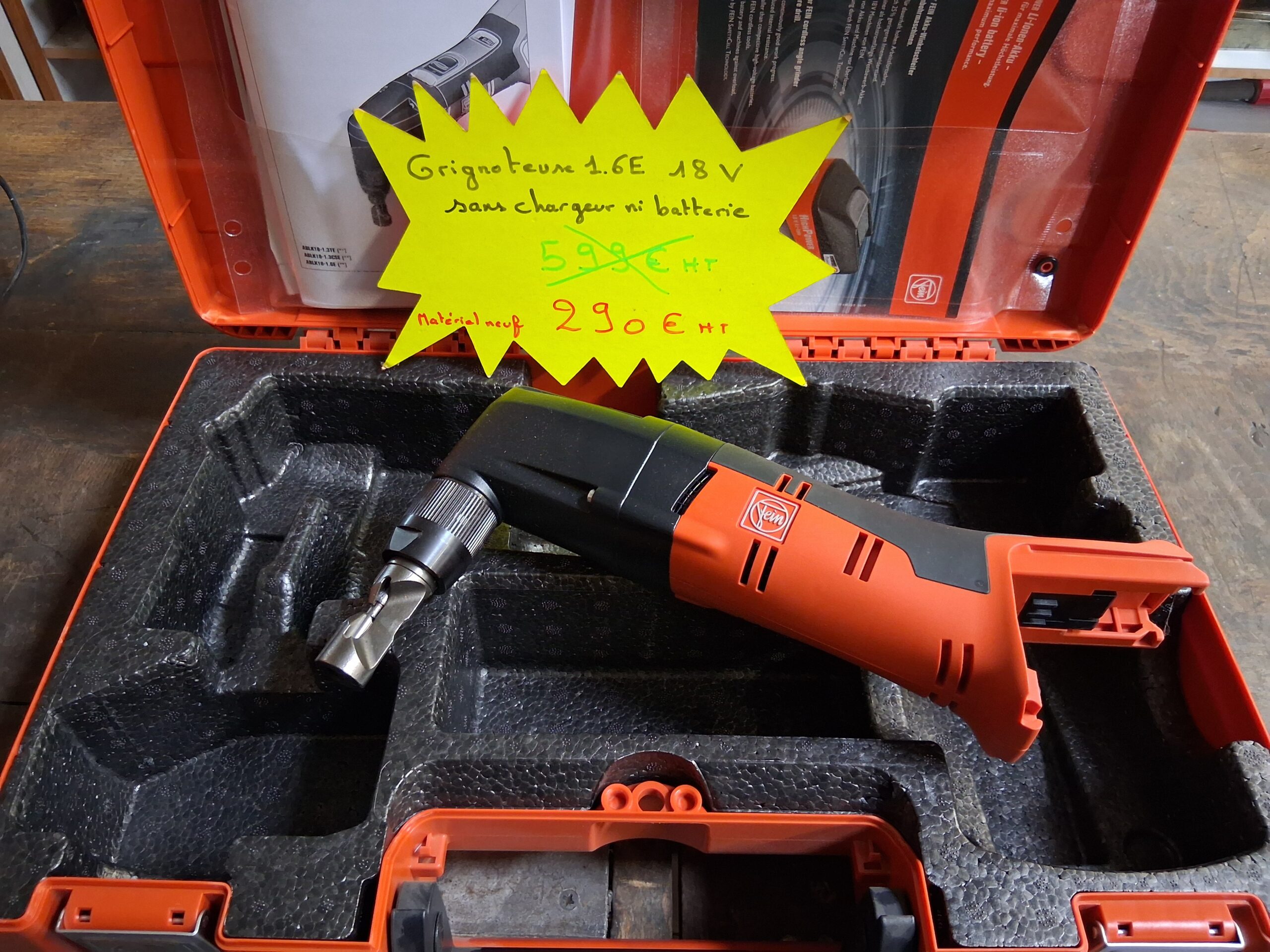 destockage fein ablk18 1.6e