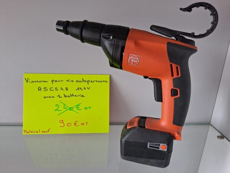 destockage fein perceuse pour vis autoperceuse